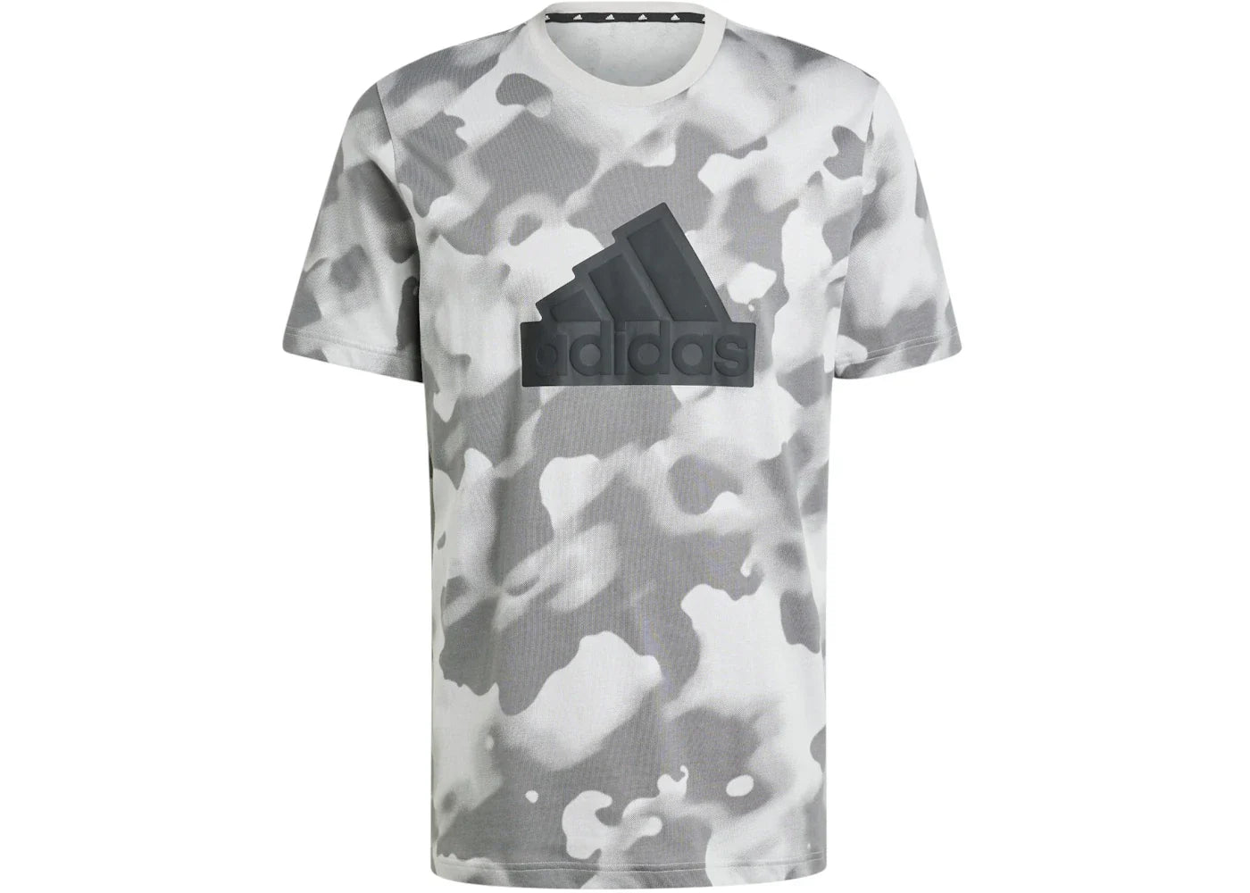 adidas Future Icons Badge Of Allover Print T-Shirt Multicolor/Grey Two