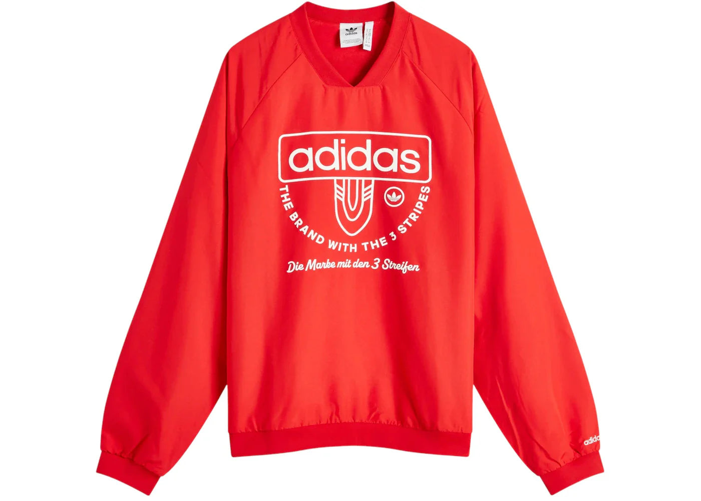 adidas GRFX Drill Top Better Scarlet