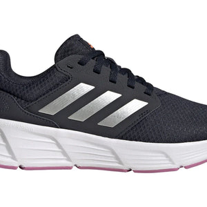 adidas Galaxy 6 Legend Ink Silver Metallic Pulse Lilac (Women's)