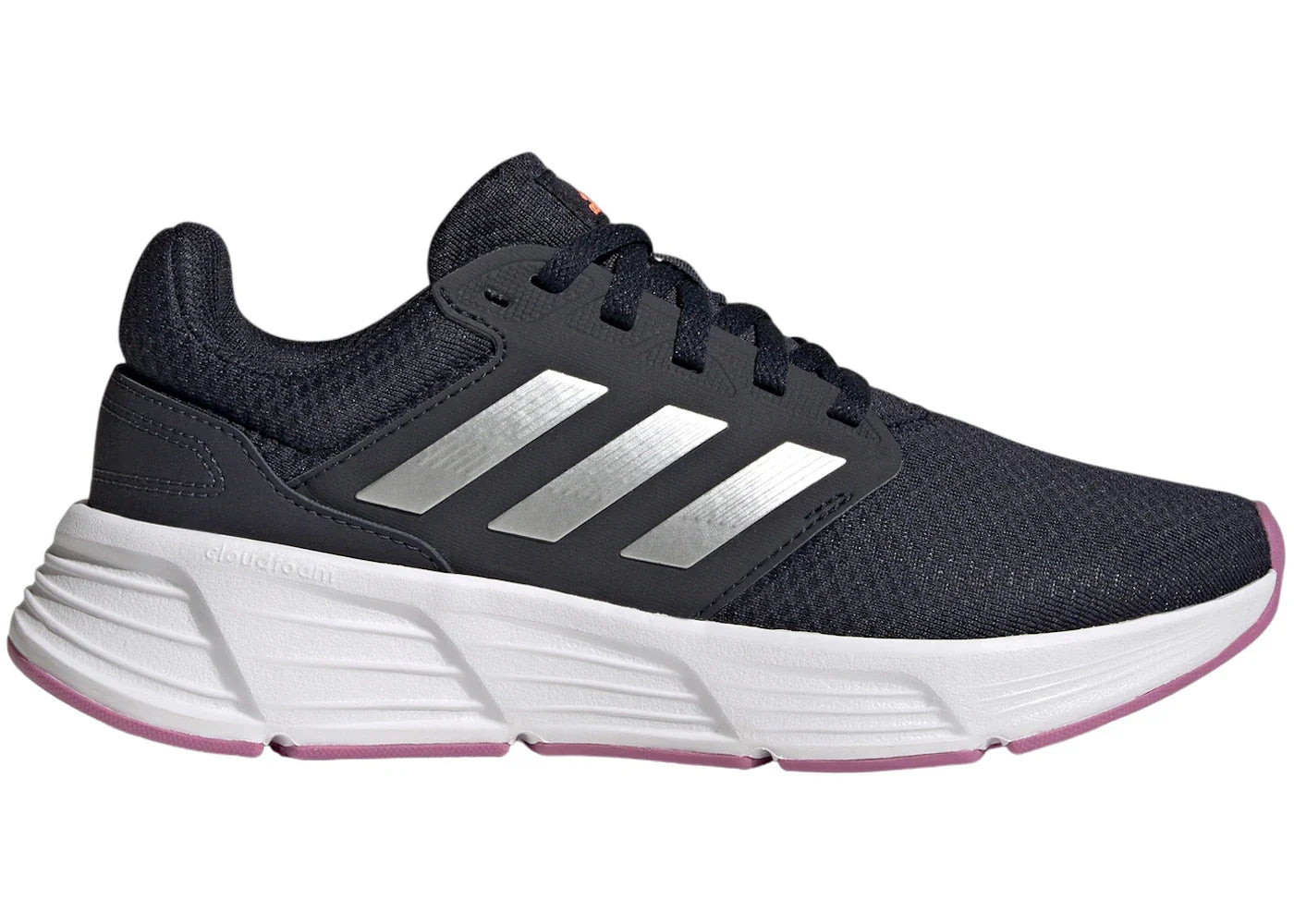 adidas Galaxy 6 Legend Ink Silver Metallic Pulse Lilac (Women's)