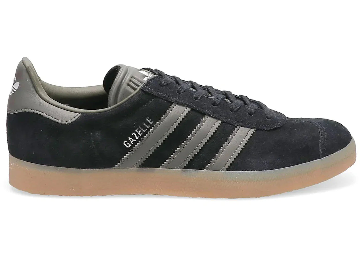 Adidas Gazelle Black Olive Gum