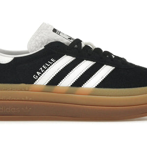 adidas Gazelle Bold Black White Gum (Women's)