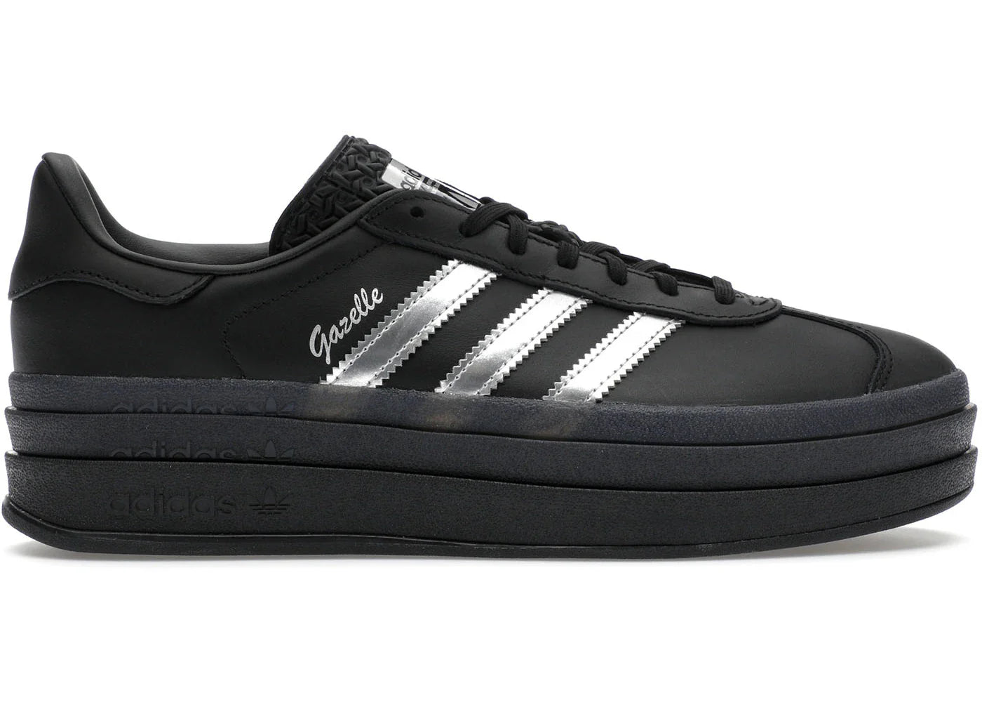 Adidas Gazelle Bold Pride Pabllo Vittar Core Black Silver Metallic Lucid Pink (Women'S)