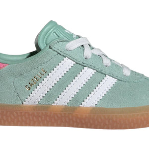 adidas Gazelle Comfort Closure Hazy Green Cloud White Bliss Pink (TD)
