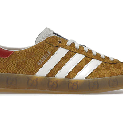 adidas Gazelle Gucci Original GG Beige Brown
