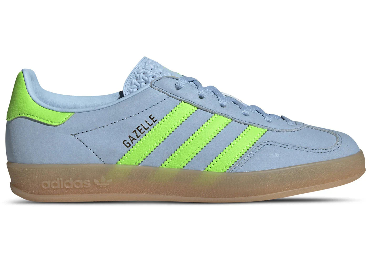 Adidas Gazelle Indoor Clear Sky Solar Green (Women'S)