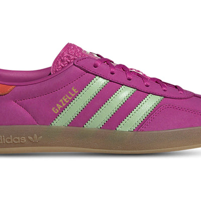 adidas Gazelle Indoor Semi Lucid Fuchsia Semi Green Spark Coral (Women's)
