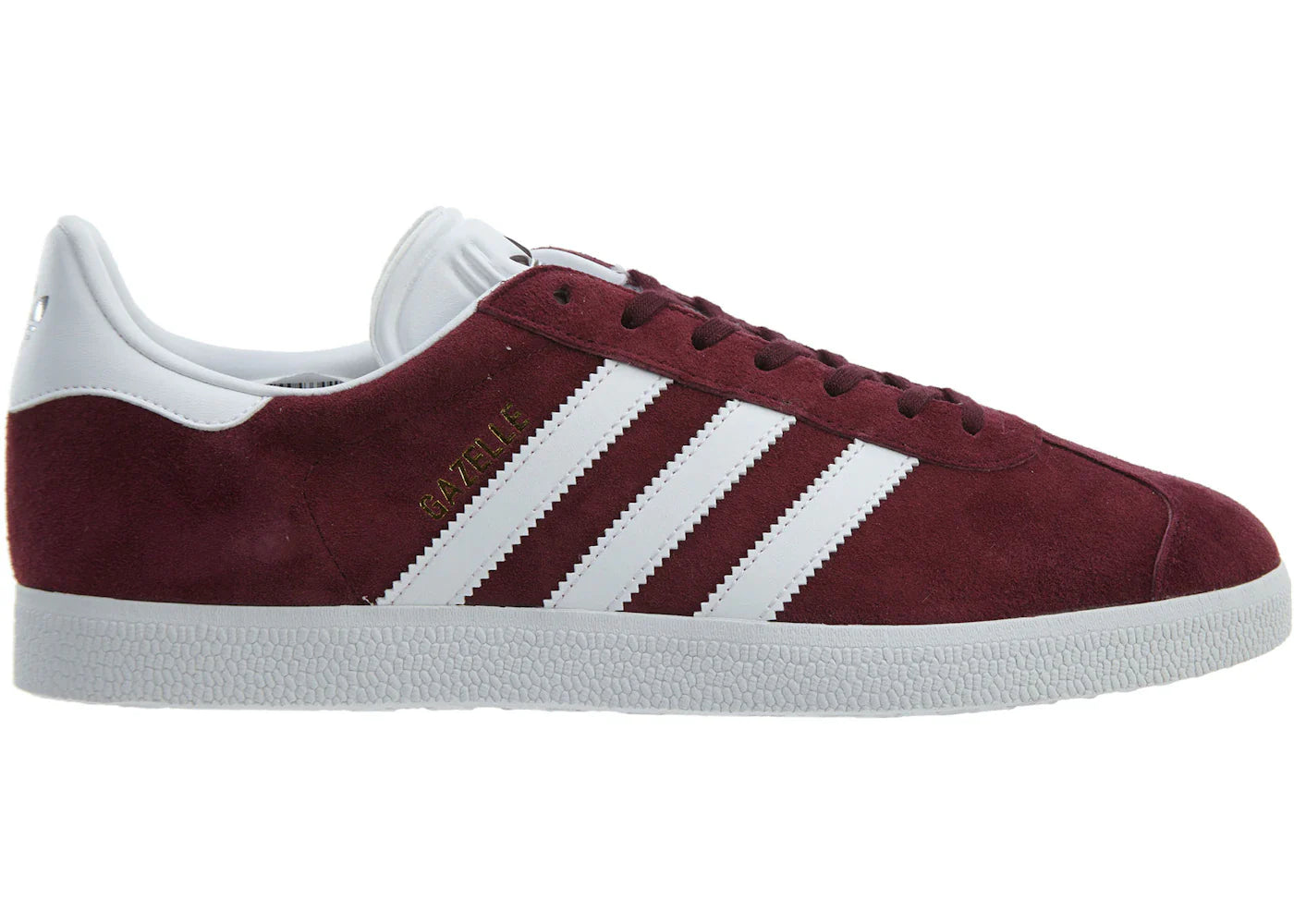 Adidas Gazelle Maroon White-Gold Metallic