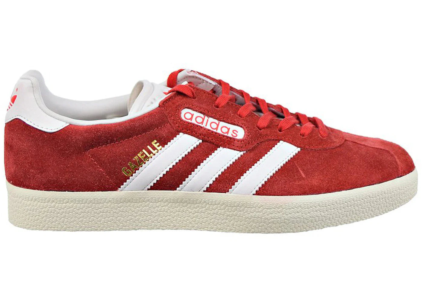 Adidas Gazelle Super Red White Gold