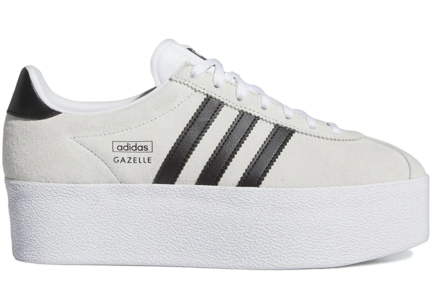 Adidas Gazelle Up White Black (Women'S)