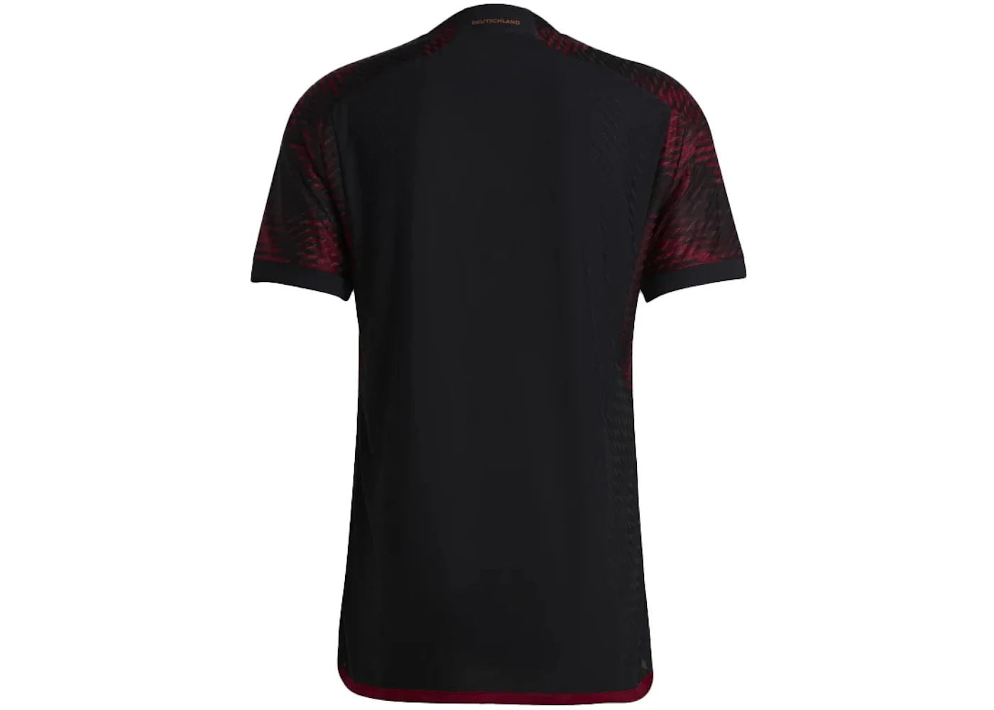 adidas Germany 22 Away Authentic Jersey Black/Team Coll Burgundy