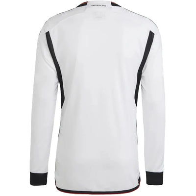 adidas Germany 22 Long Sleeve Home Jersey White