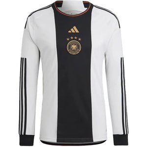 adidas Germany 22 Long Sleeve Home Jersey White