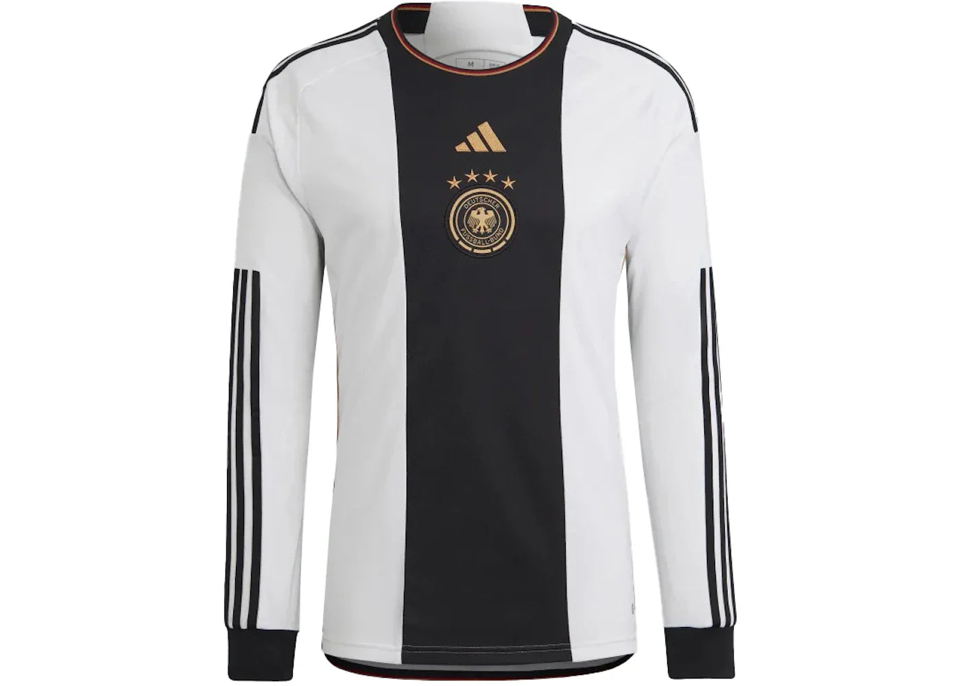 adidas Germany 22 Long Sleeve Home Jersey White