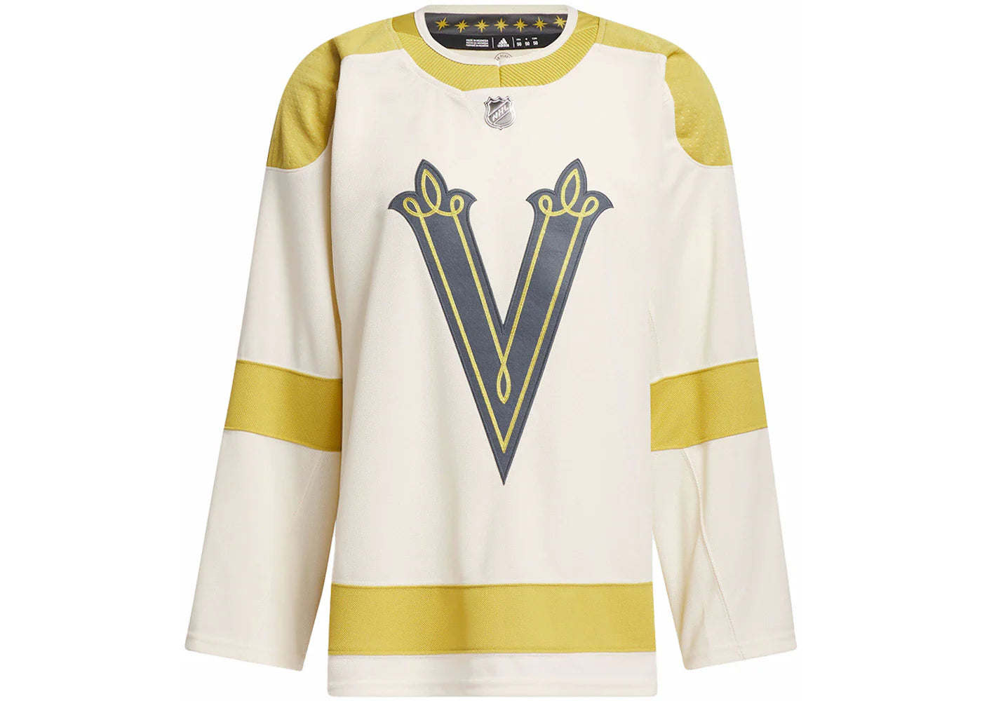 adidas Golden Knights Winter Classic Jersey Beige