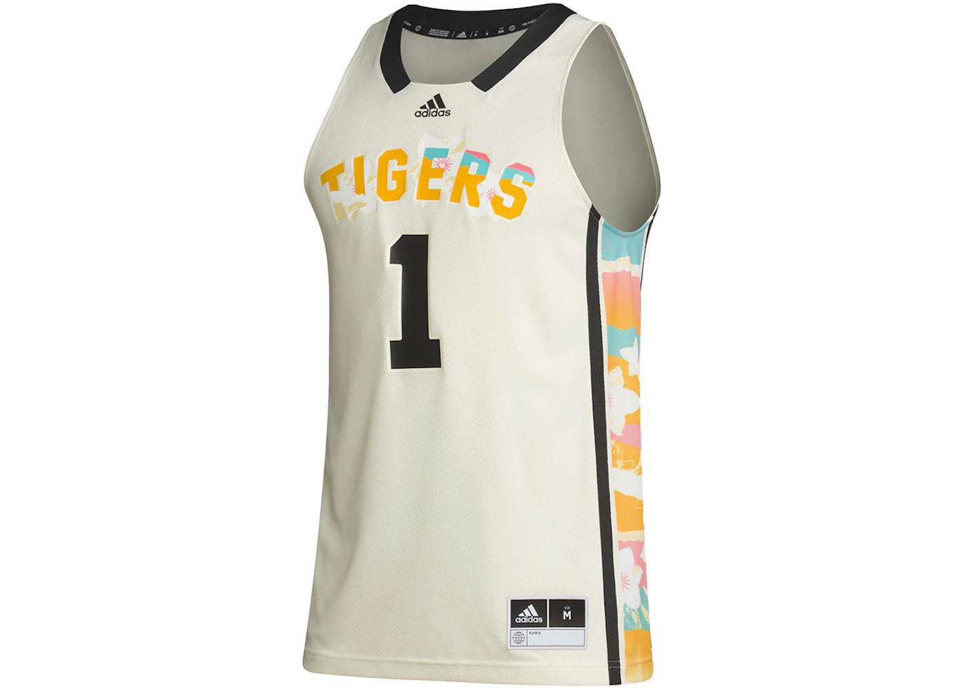 adidas Grambling State Hbe Jersey Cream White/Black/Team College Gold/Black