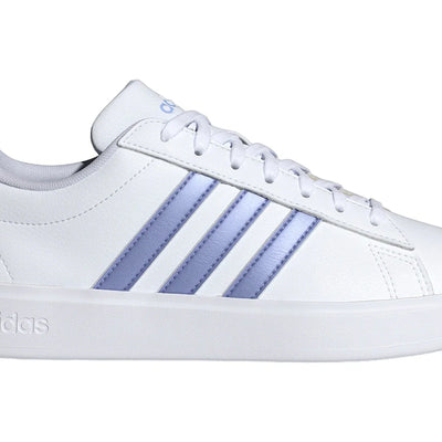 adidas Grand Court 2.0 Cloud White Blue Spark Met. Blue Spark (Women's)
