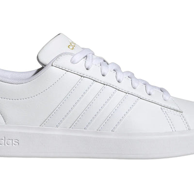 adidas Grand Court 2.0 Cloud White Gold Metallic (Women's)