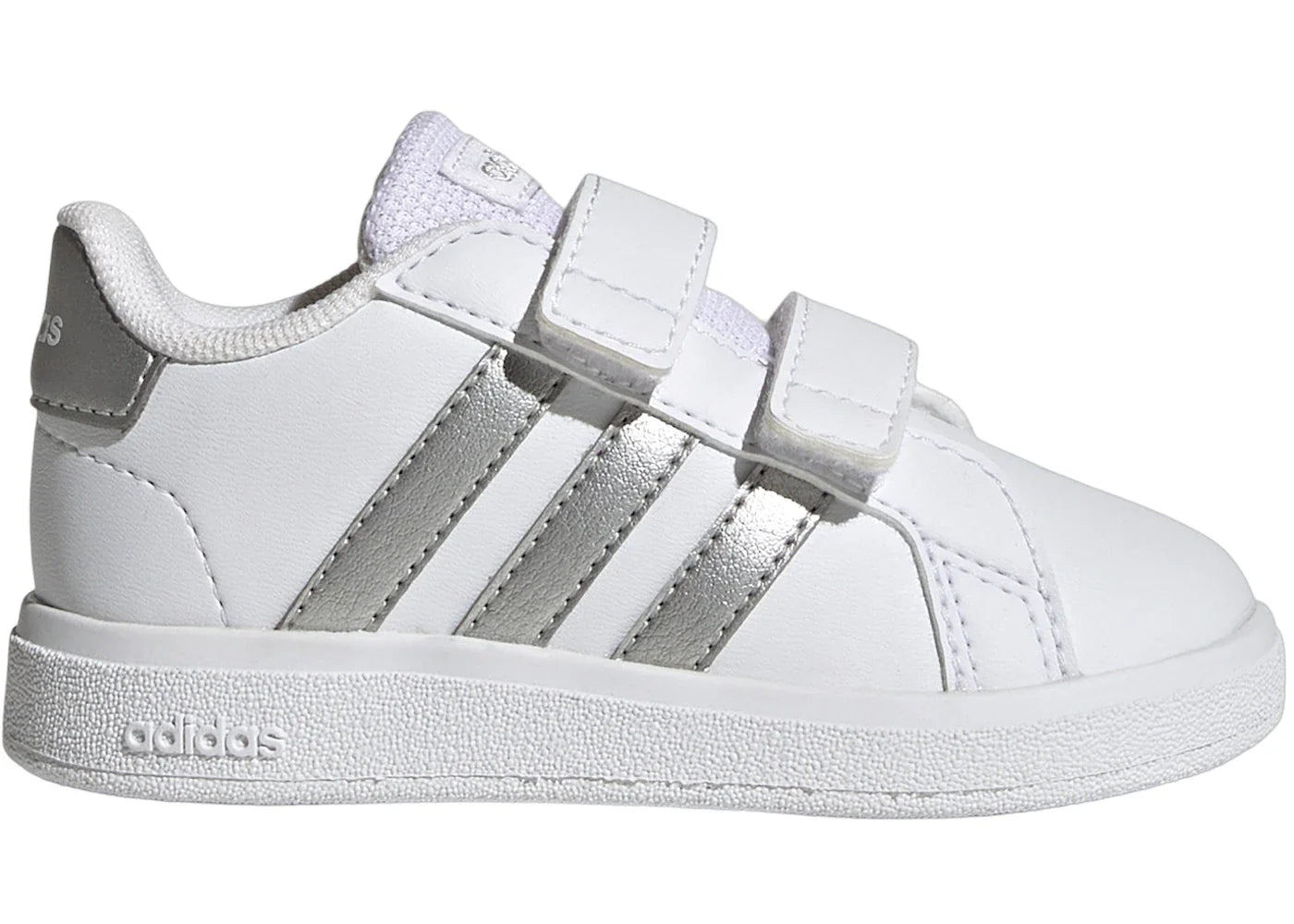 adidas Grand Court 2.0 Cloud White Matte Silver (TD)