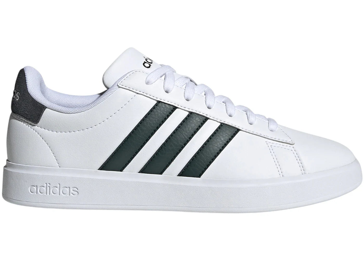 adidas Grand Court 2.0 Cloud White Shadow Green Carbon
