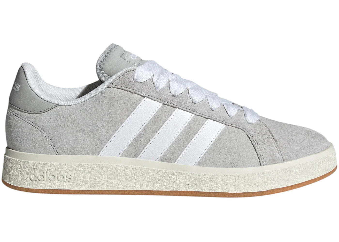 adidas Grand Court Base 00s Grey Two Cloud White Gum