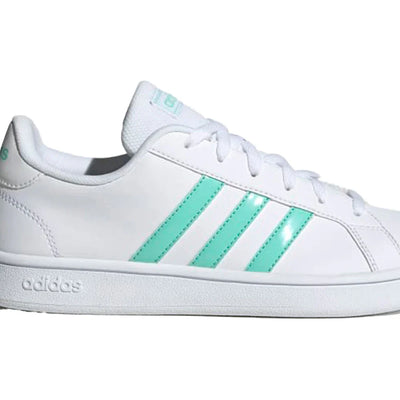 adidas Grand Court Base Cloud White Bahia Mint Cloud White (Women's)