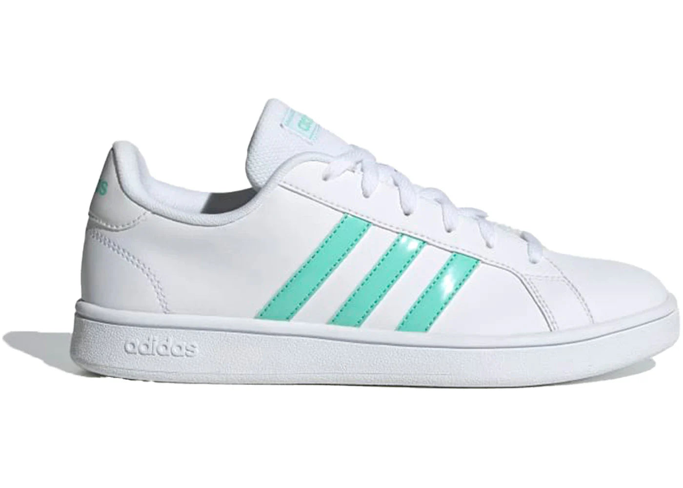 adidas Grand Court Base Cloud White Bahia Mint Cloud White (Women's)