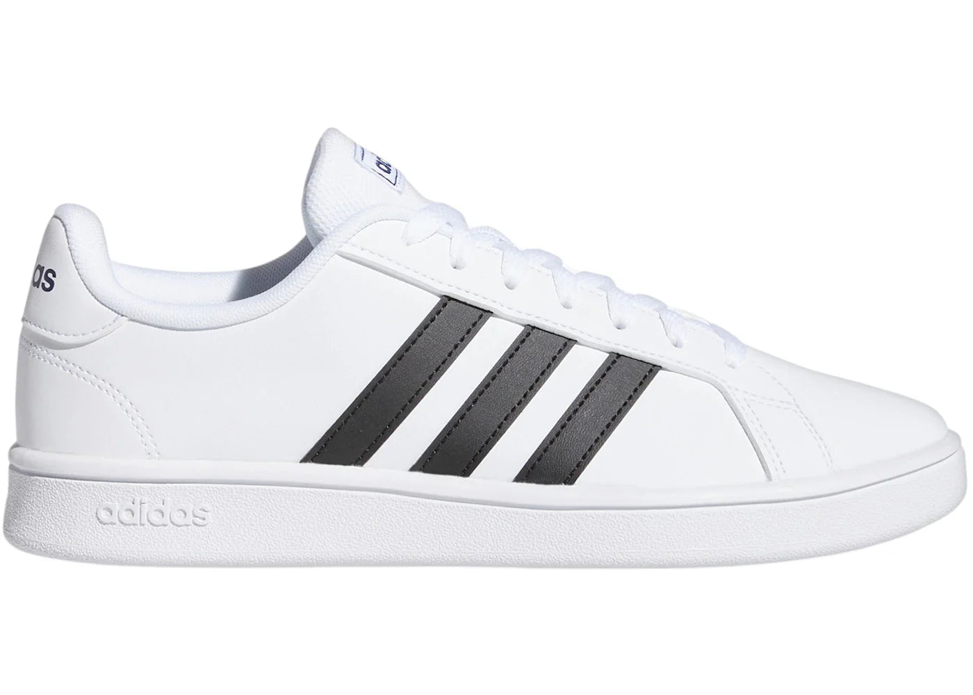 adidas Grand Court Base Cloud White Core Black Dark Blue
