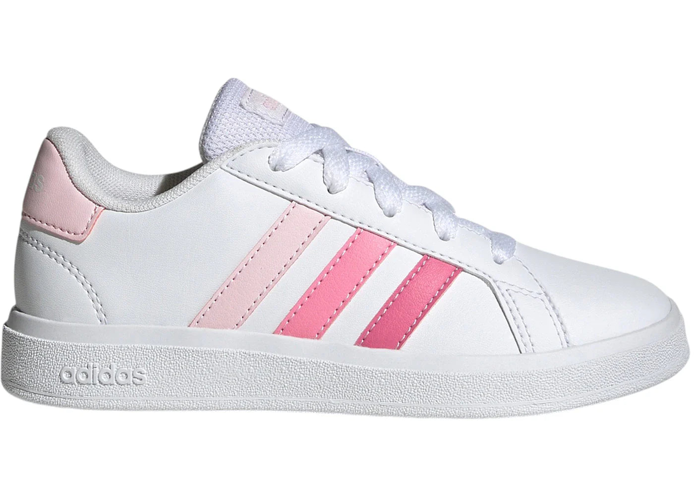 adidas Grand Court Clear Pink Bliss Pink Pink Fusion (GS)
