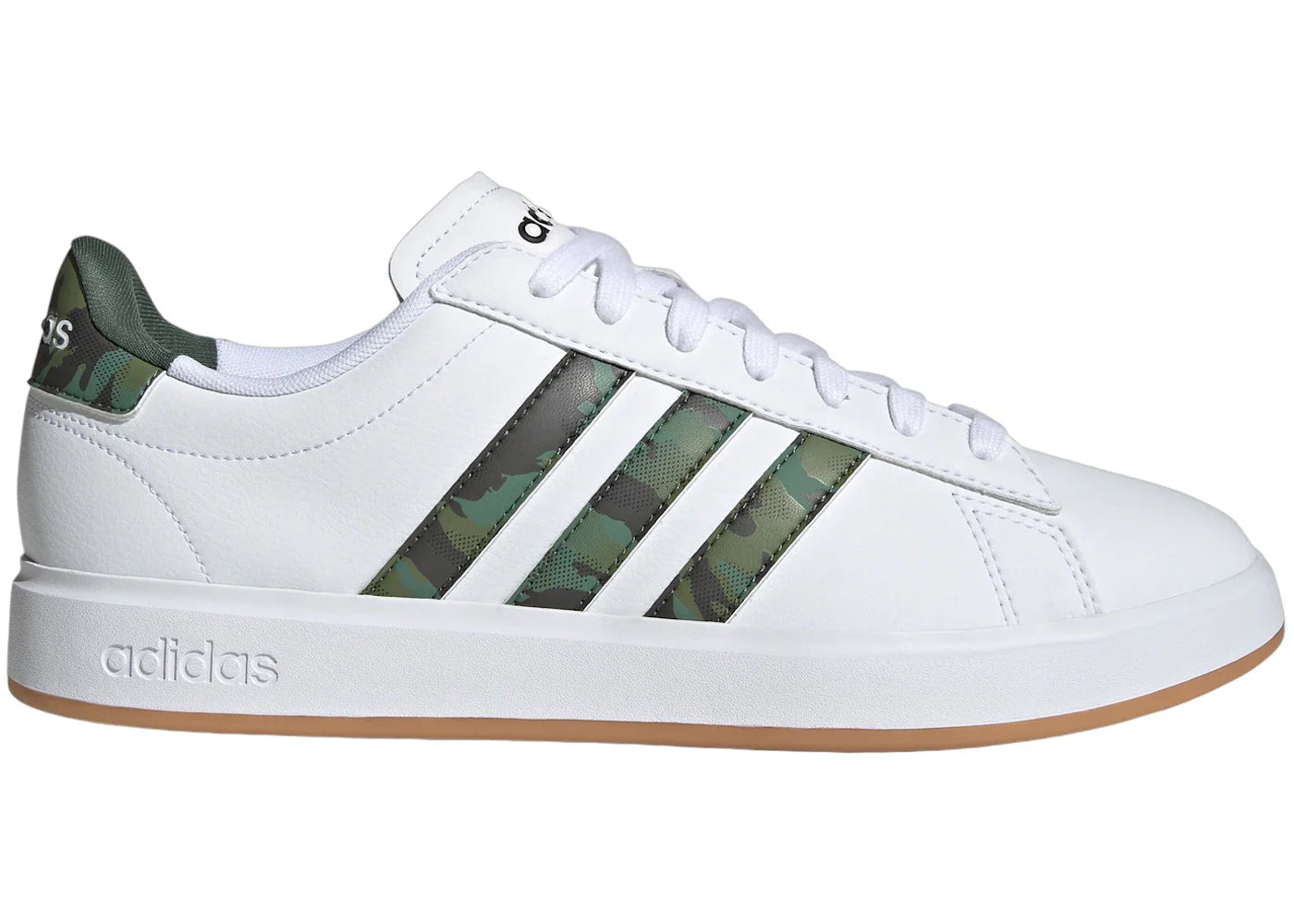 adidas Grand Court Cloud White Green Oxide