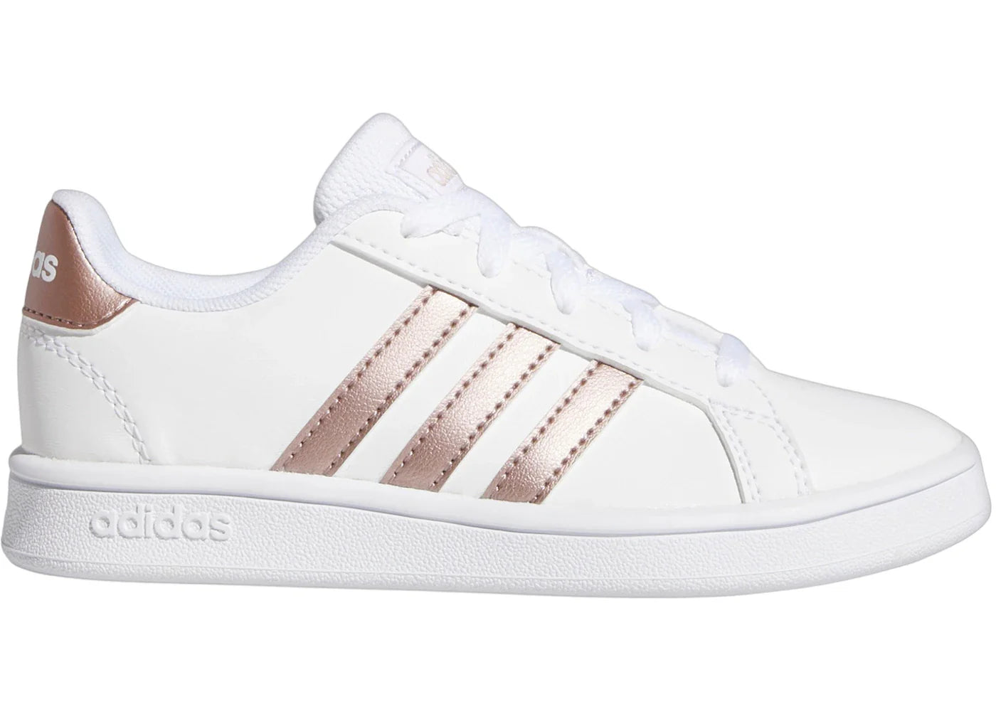adidas Grand Court Cloud White Grey Light Granite (GS)