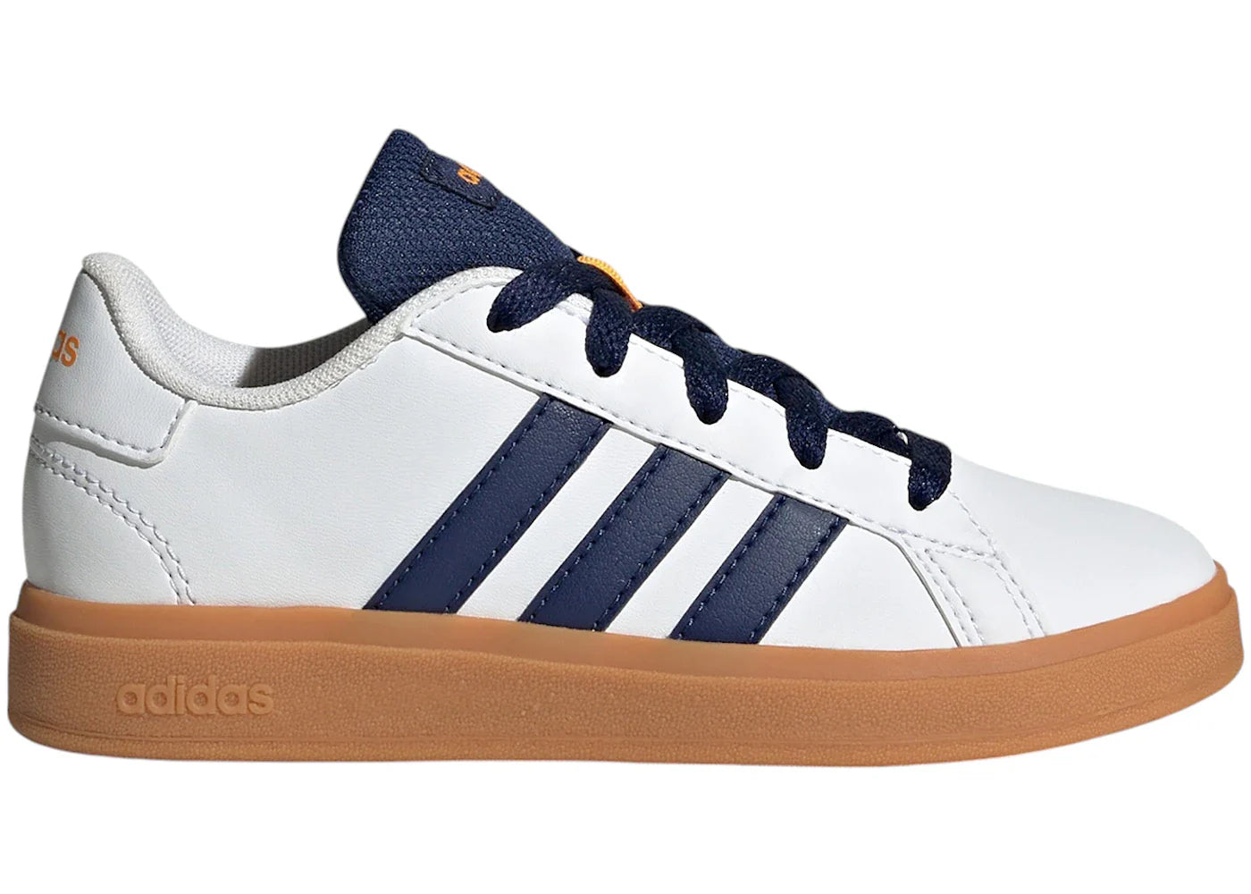 adidas Grand Court Lifestyle Cloud White Dark Blue Gum (GS)