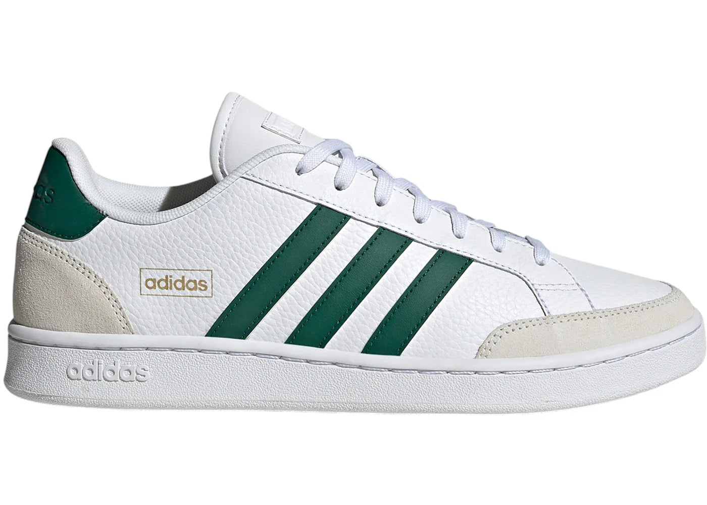 adidas Grand Court SE Cloud White Collegiate Green Orbit Grey