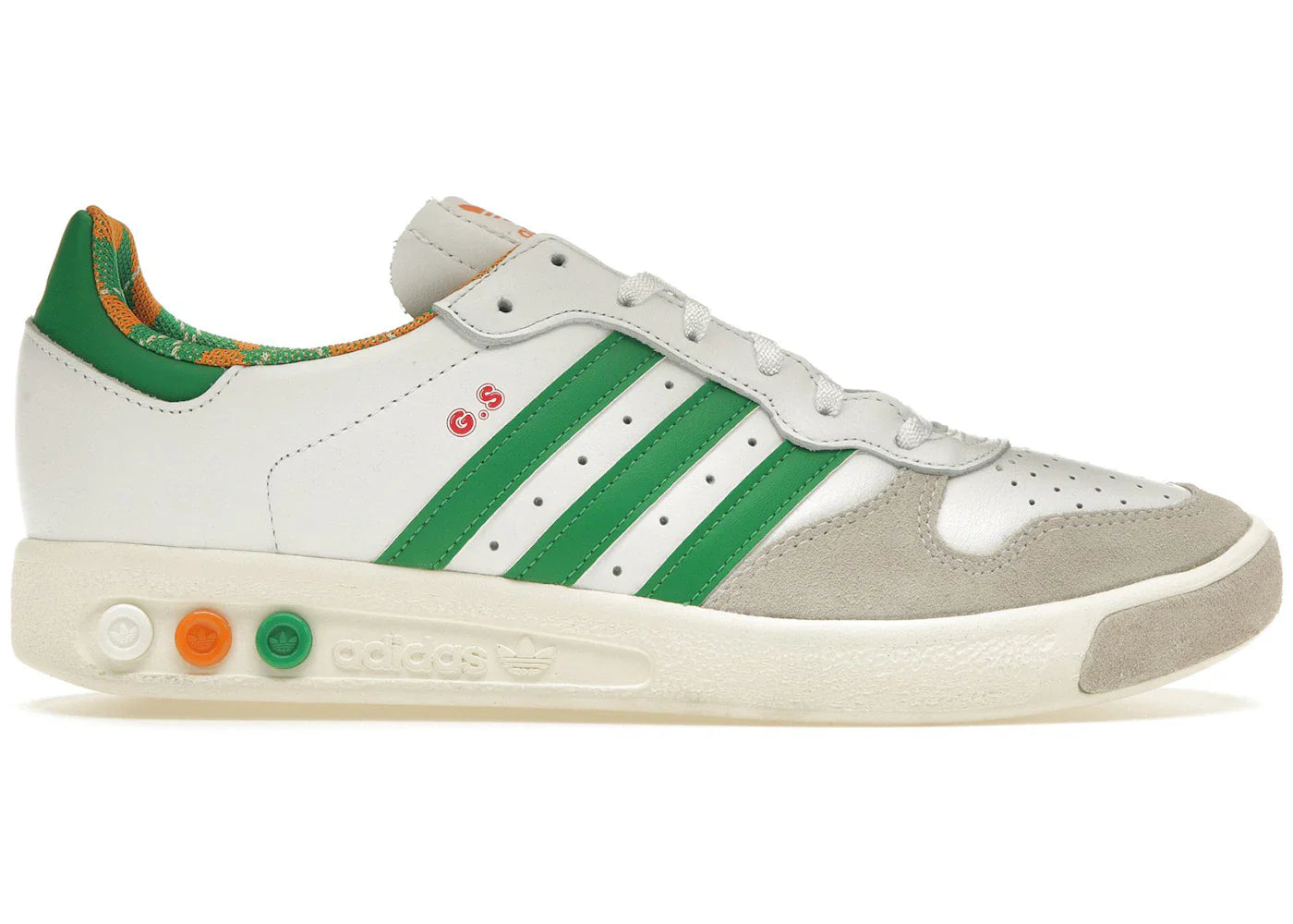adidas Grand Slam White Green Gold