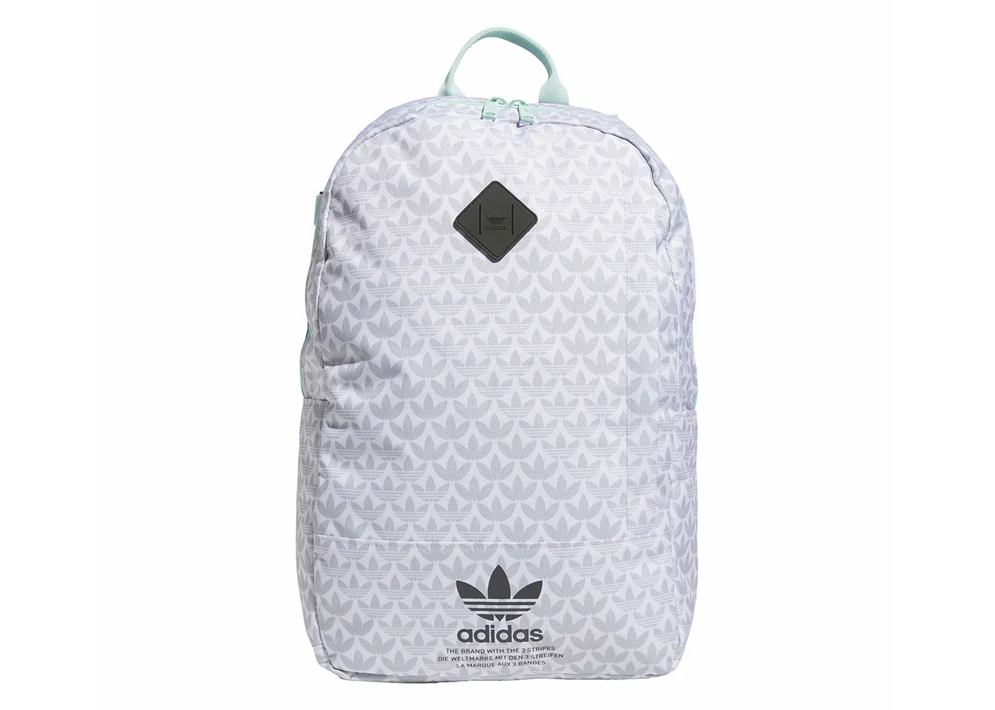 adidas Graphic Backpack White/Carbon/Semi Flash Green