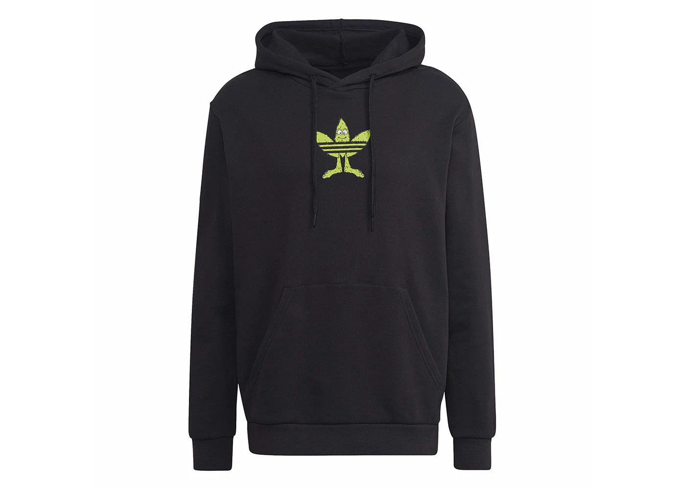adidas Graphic Fun Hoodie Black/White/Pulse Lime