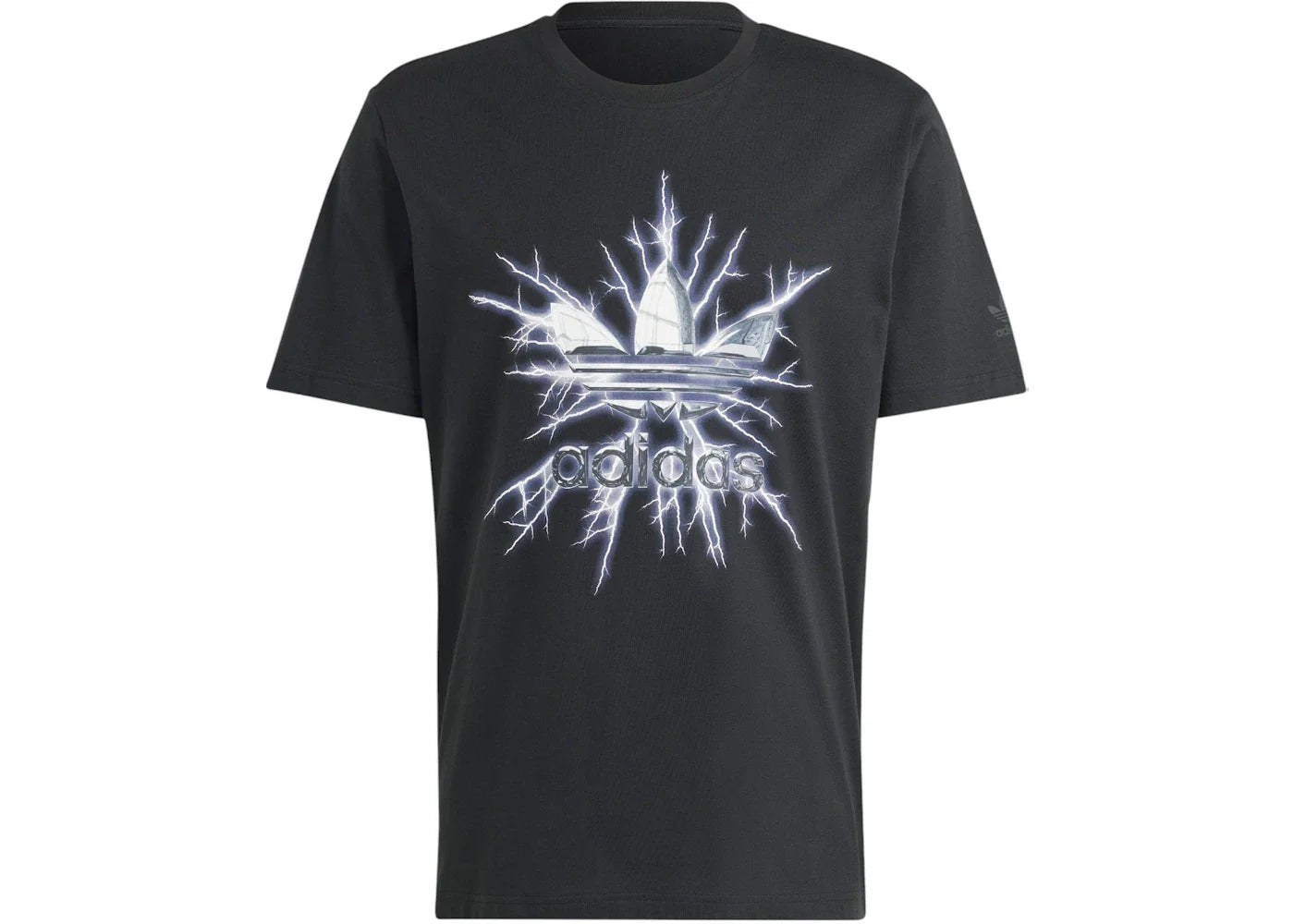 adidas Graphic Short Sleeve T-Shirt Black