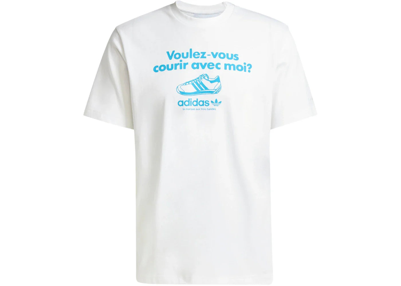 adidas Graphic Tee White