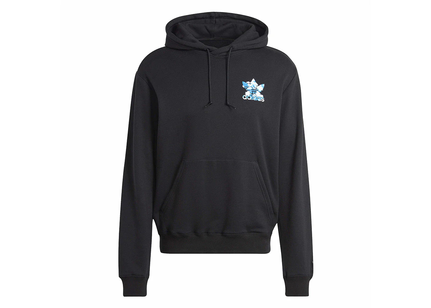 adidas Graphics Cloudy Trefoil Hoodie Black