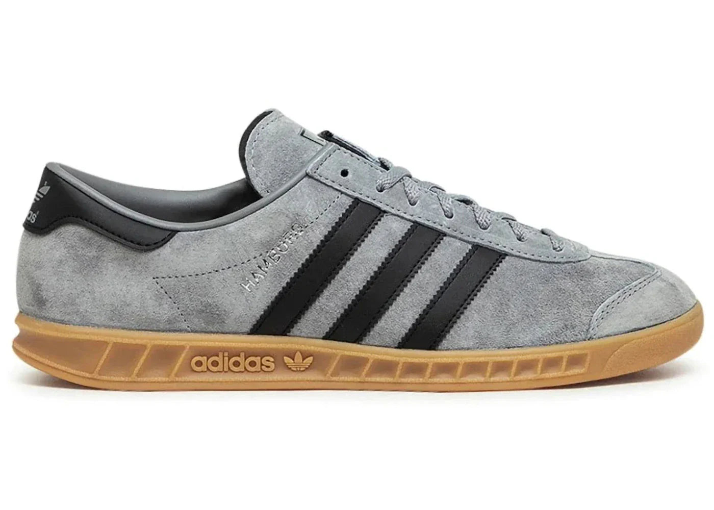 adidas Hamburg Grey Black Gum