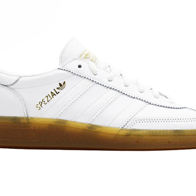 adidas Handball Spezial White Gold Metallic Gum