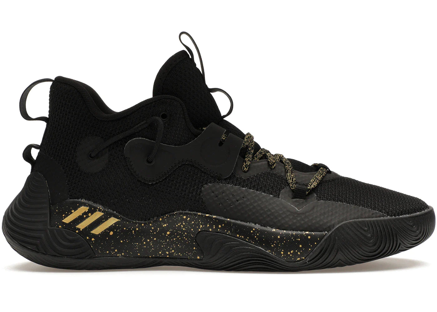 Adidas Harden Stepback 3 Black Gold Metallic