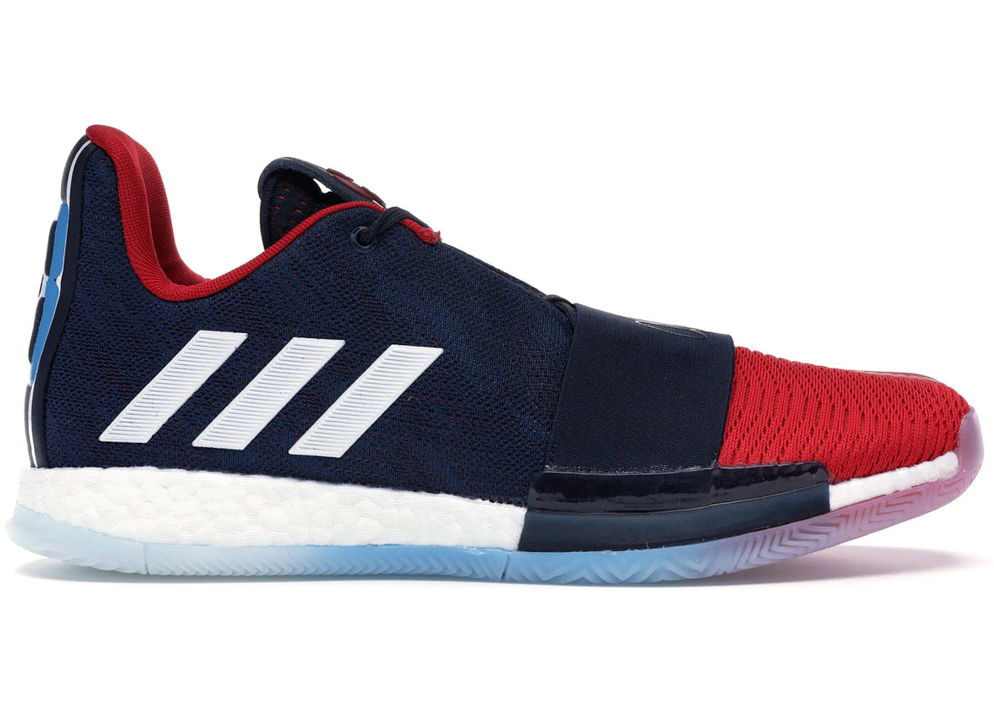 Adidas Harden Vol. 3 Legend Ink Power Red