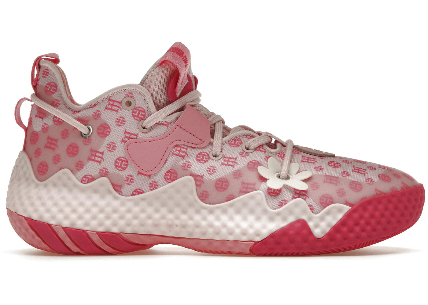 adidas Harden Vol. 6 Clear Pink Cloud White Team Real Magenta