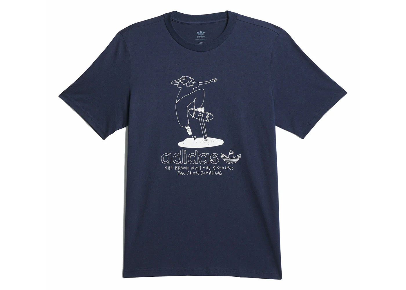 adidas Henry Jones Maite Short Sleeve Tee Collegiate Navy/White