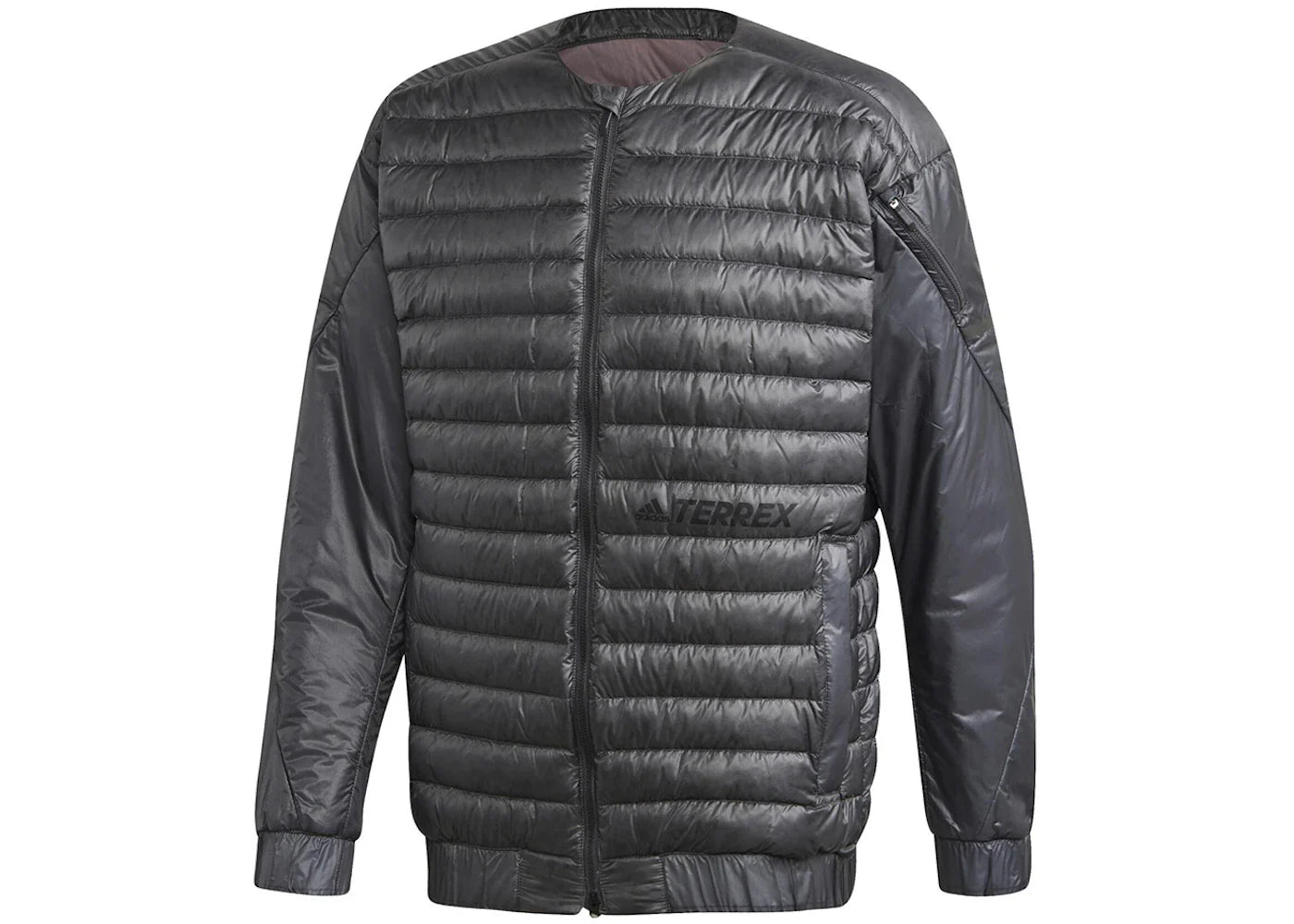 adidas Hike Terrex Bomber Jacket Grey