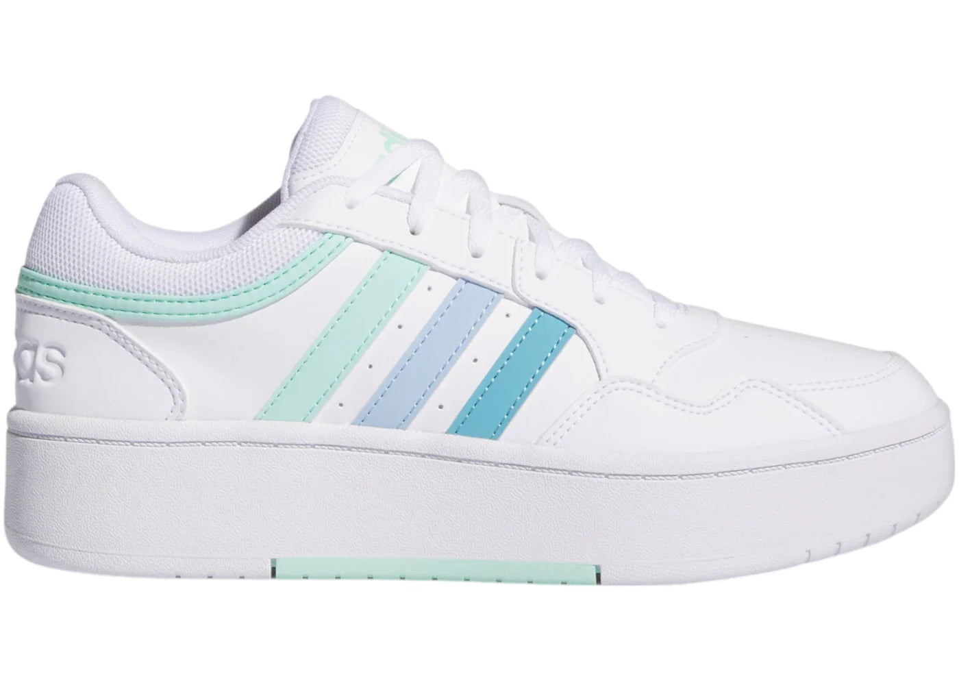 adidas Hoops 3.0 Bold Cloud White Preloved Blue Supplier Colour (Women's)