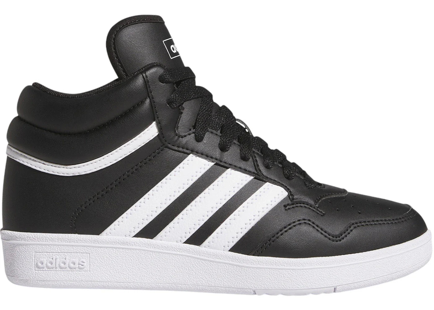 adidas Hoops 4.0 Mid Core Black Cloud White (GS)