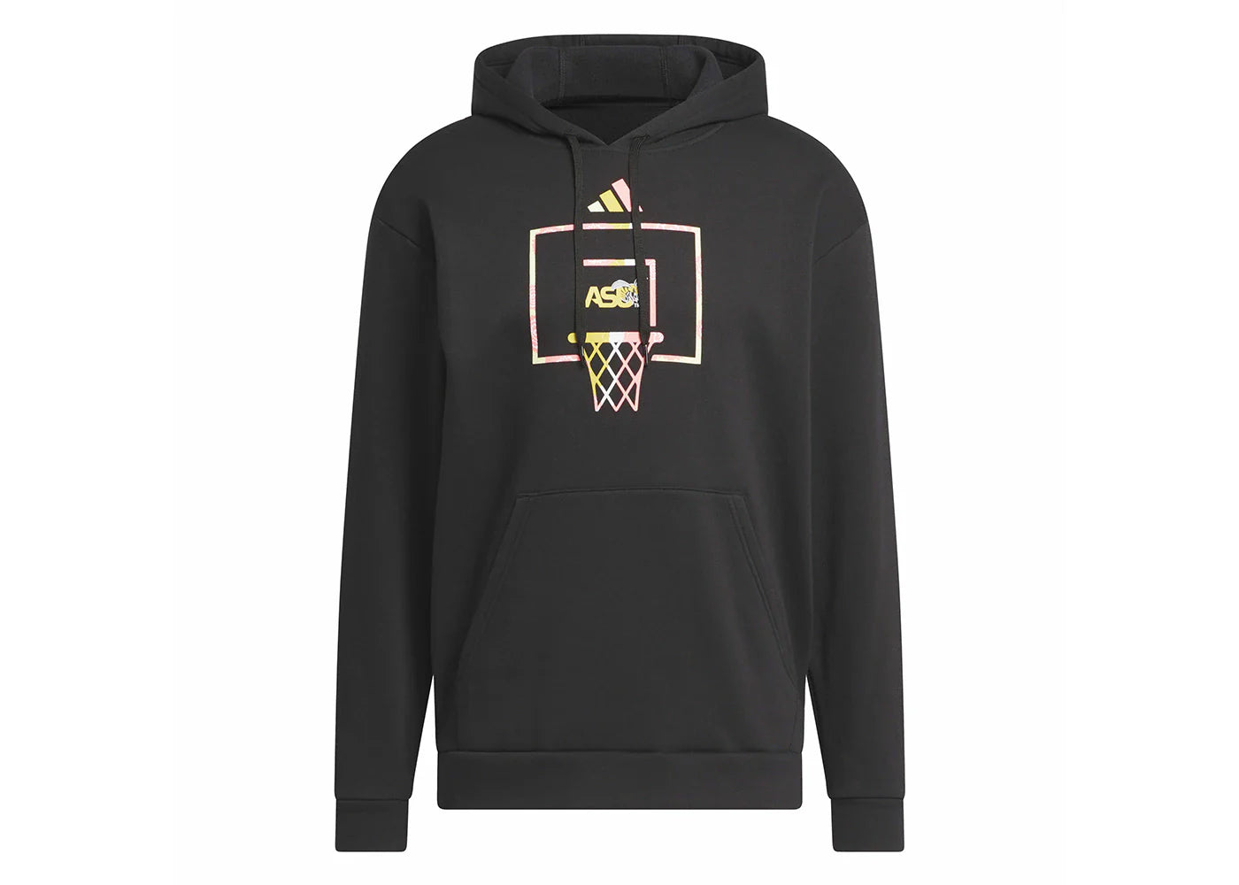 adidas Hornets Fleece Hoodie Black