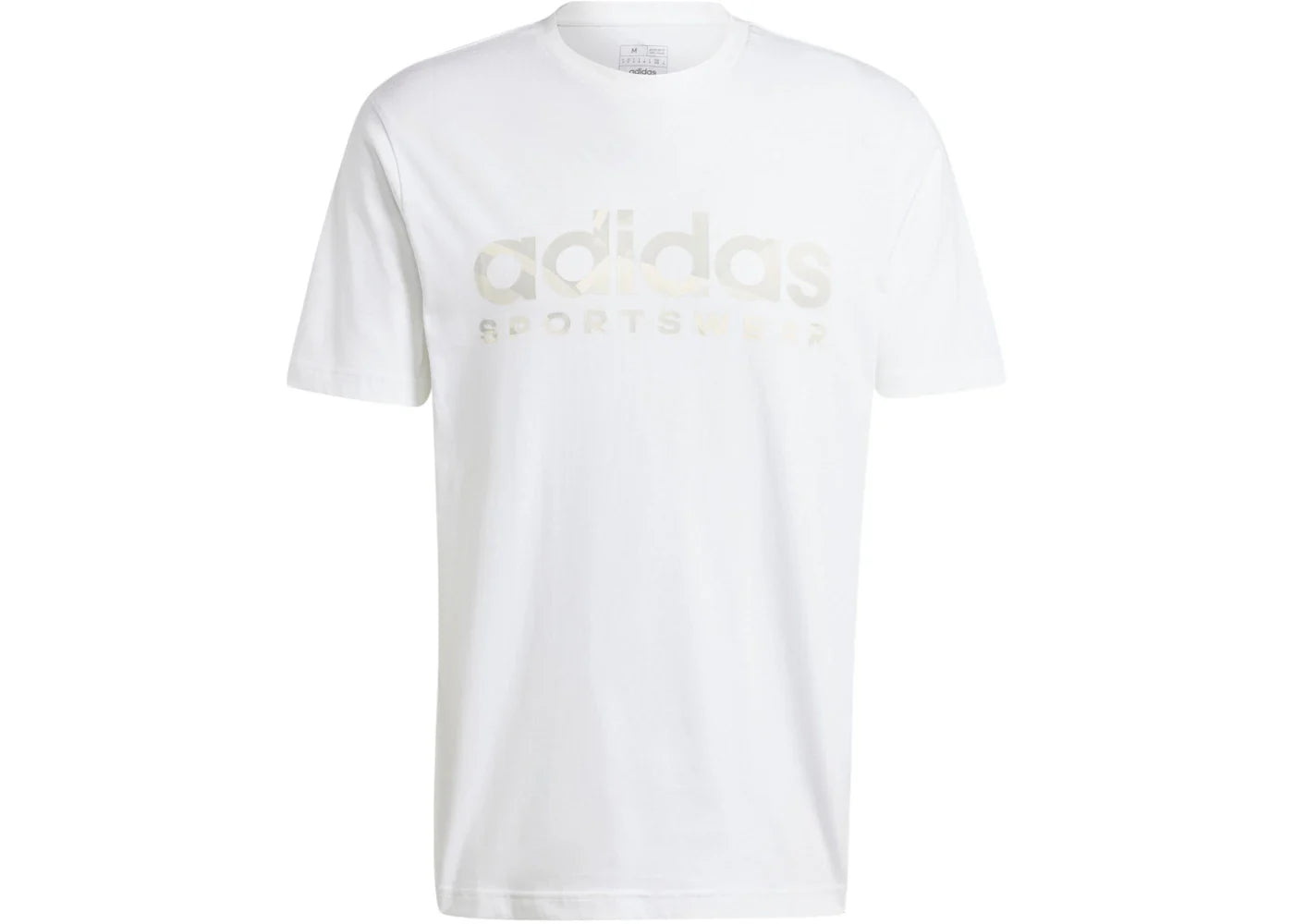 adidas House Of Tiro Linear Graphic T-Shirt White